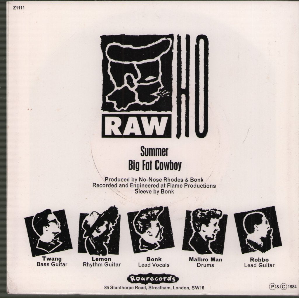 Raw Ho - Summer - 7 Inch
