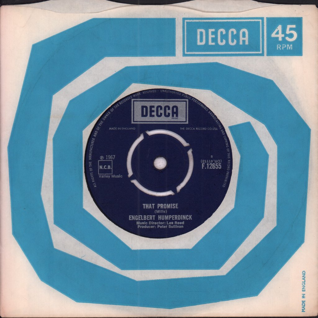 Engelbert Humperdinck - Last Waltz - 7 Inch