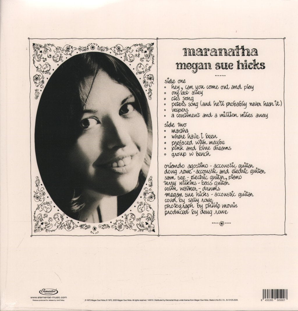 Megan Sue Hicks - Maranatha - Lp