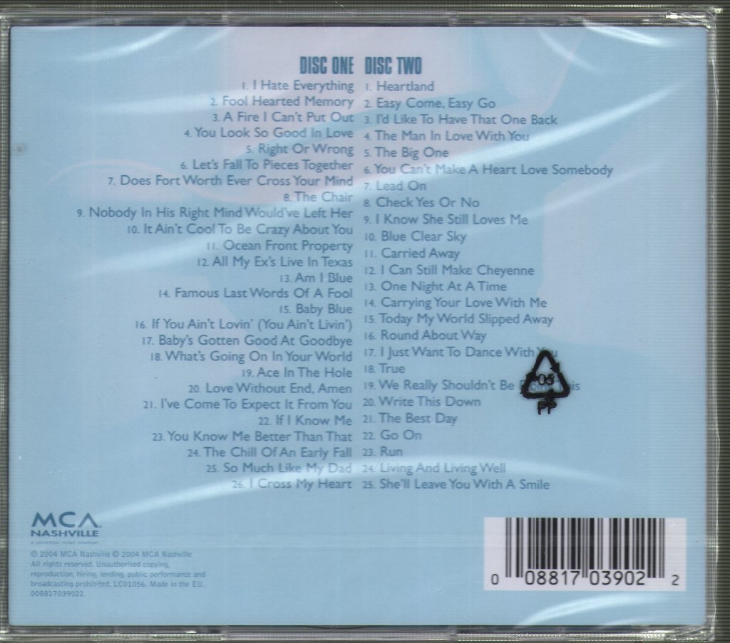 George Strait - 50 Number Ones - Double Cd