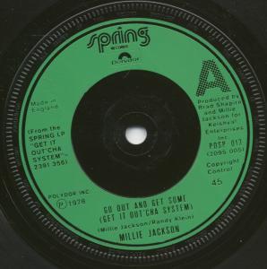 Millie Jackson - Go Out And Get Some - 7 Inch
