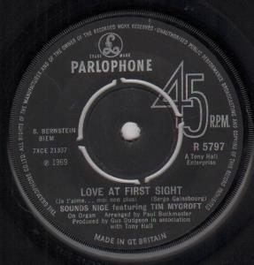 Sounds Nice - Love At First Sight - 7 Inch
