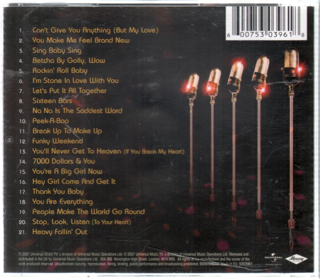 Stylistics - Very Best Of The Stylistics - Cd