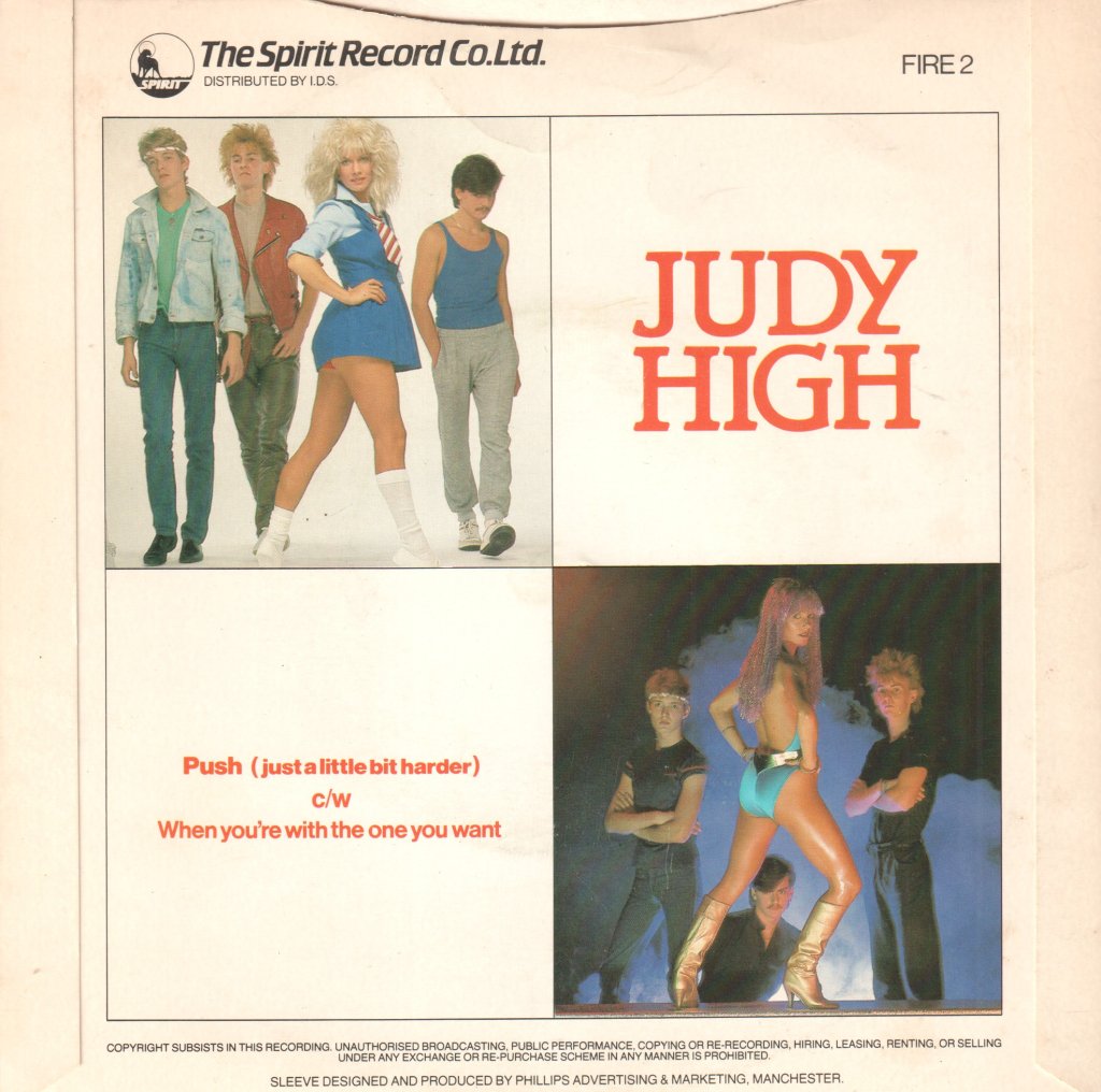 Judy High - Push - 7 Inch
