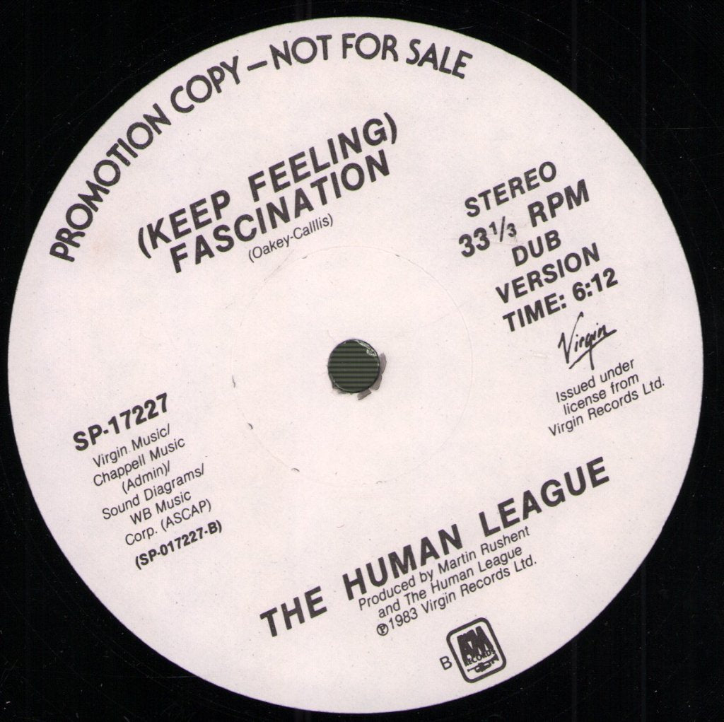 Human League - (Keep Feeling) Fascination - 12 Inch