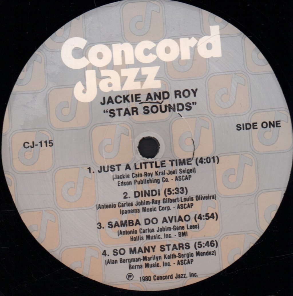 Jackie And Roy - Star Sounds - Lp