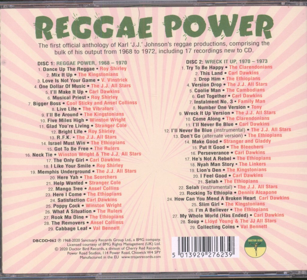 Various Artists - Reggae Power - Double Cd