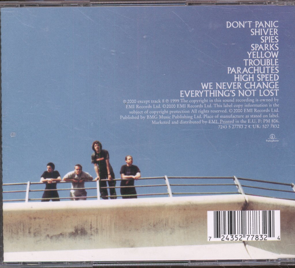 Coldplay - Parachutes - Cd