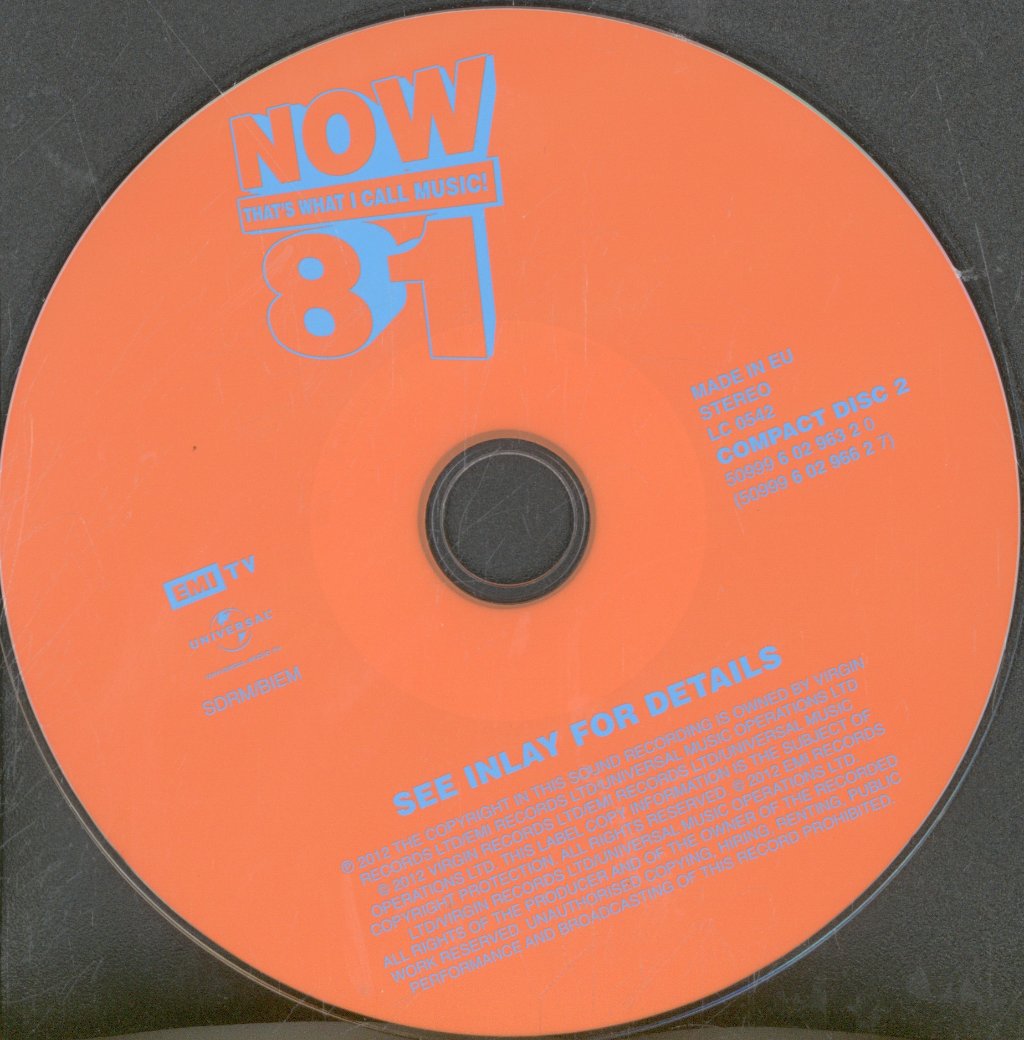 Various Artists - Now That's What I Call Music! 81 - Double Cd
