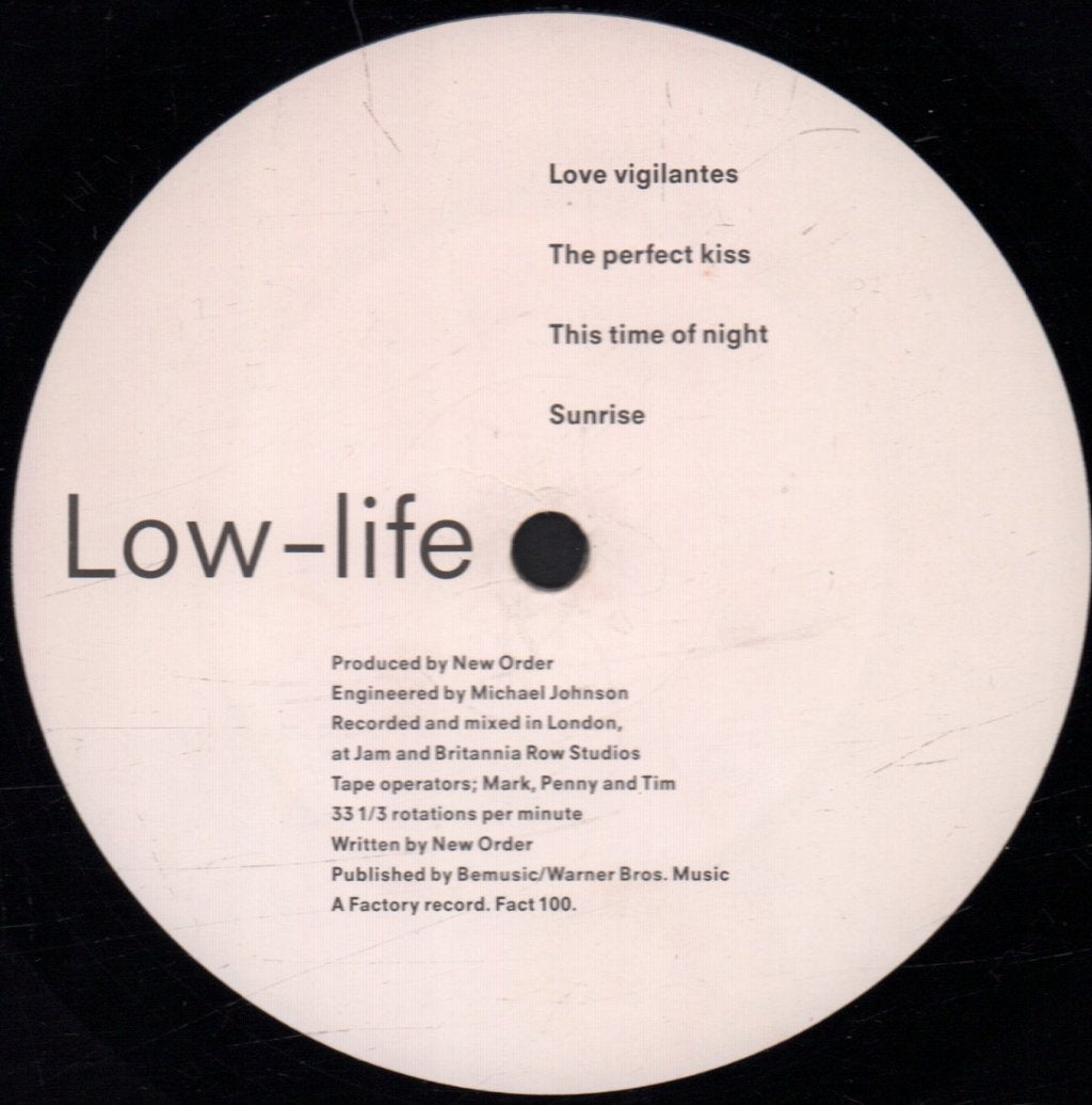 New Order - Low Life - Lp