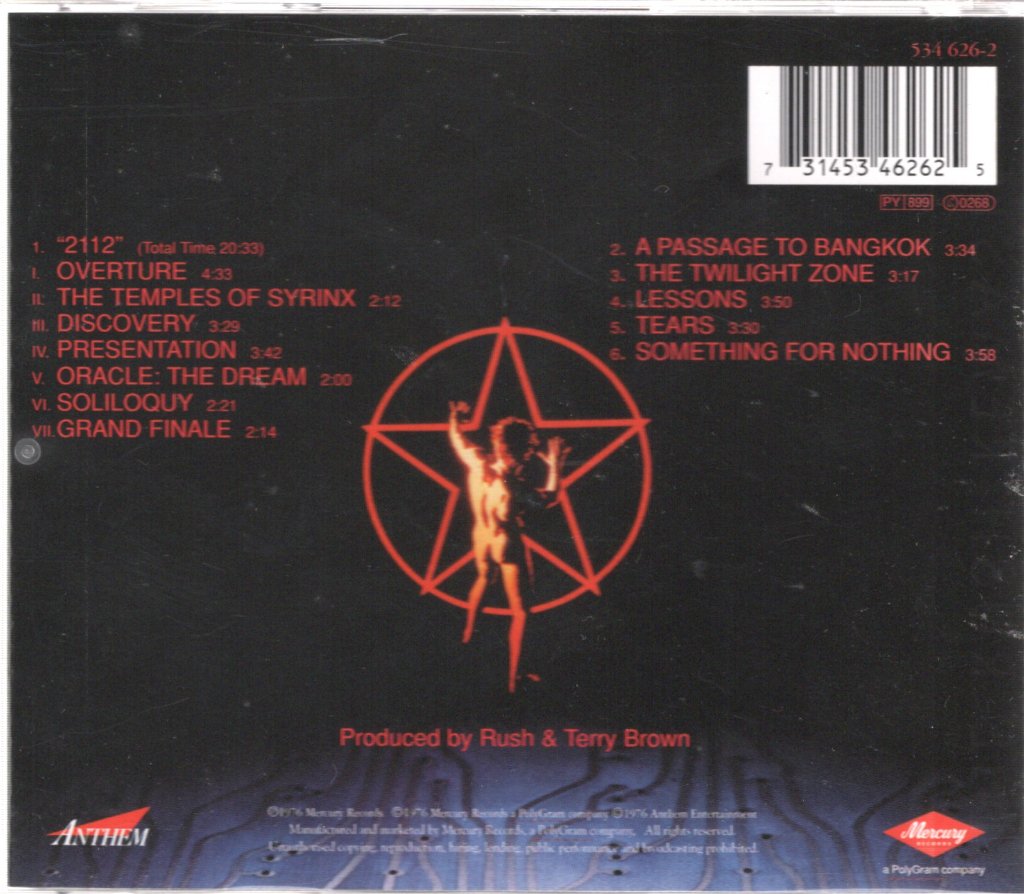 Rush - 2112 - Cd