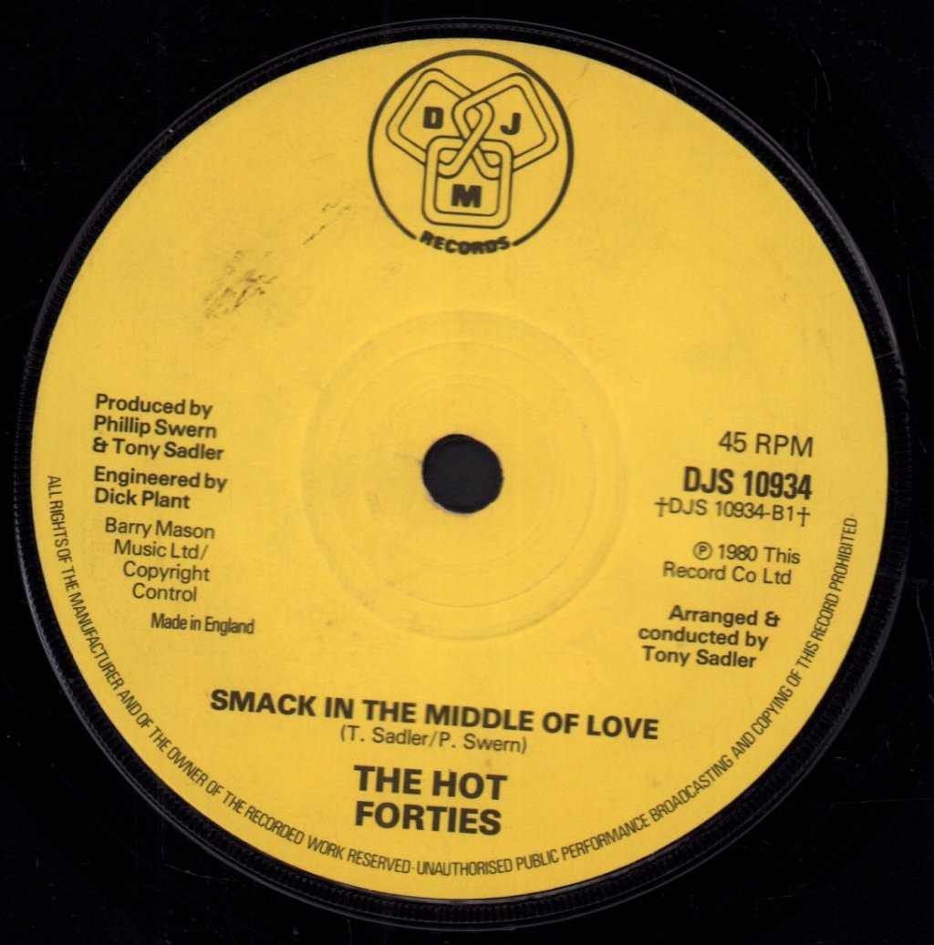 Hot Forties - Theme From Firepower - 7 Inch