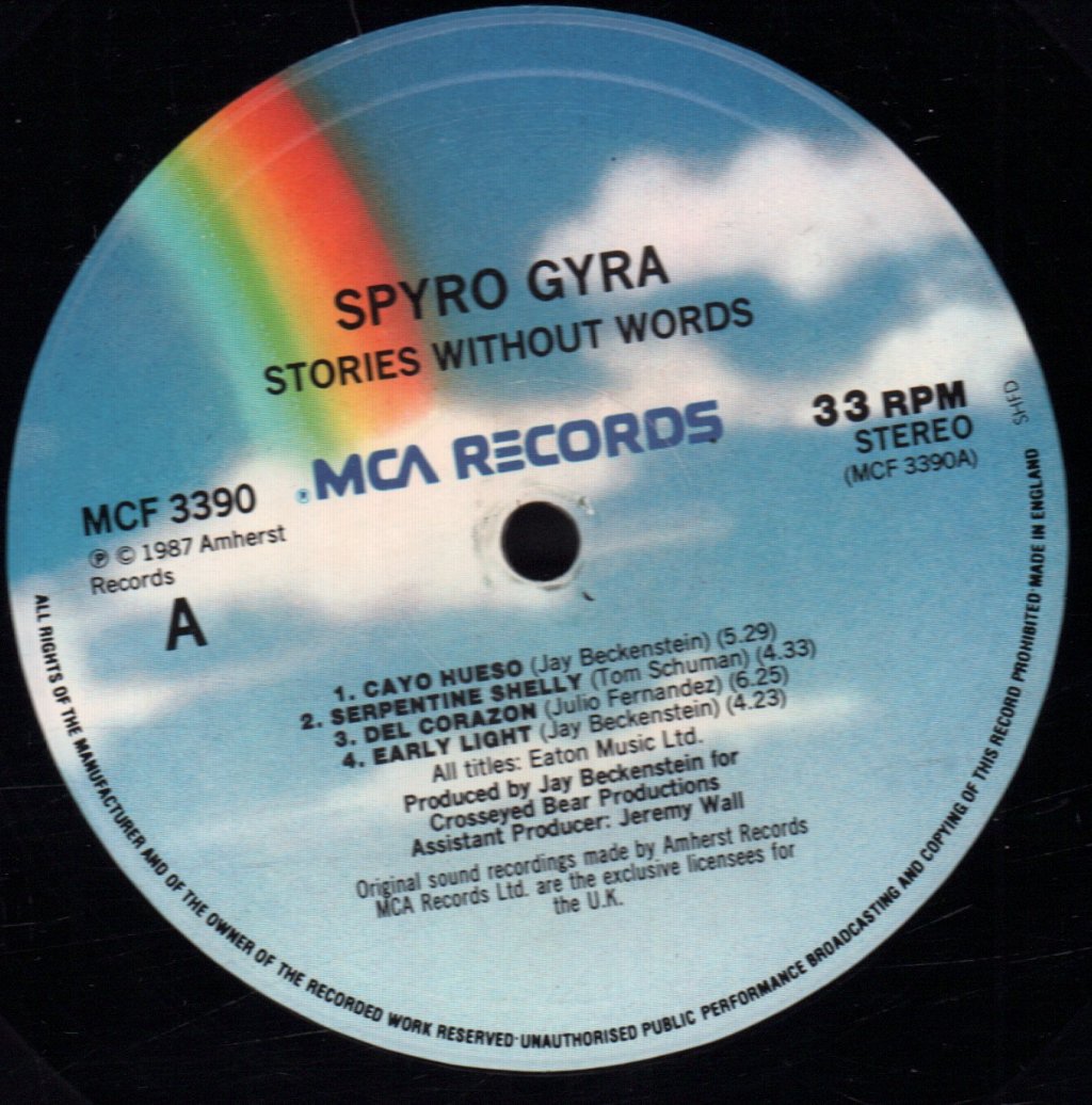 Spyro Gyra - Stories Without Words - Lp
