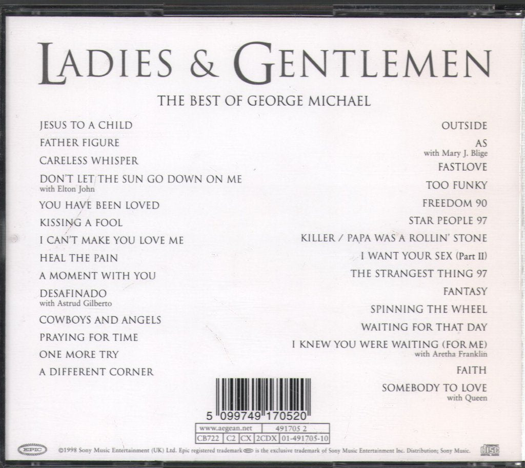 George Michael - Ladies And Gentlemen - Best Of - Cd Set