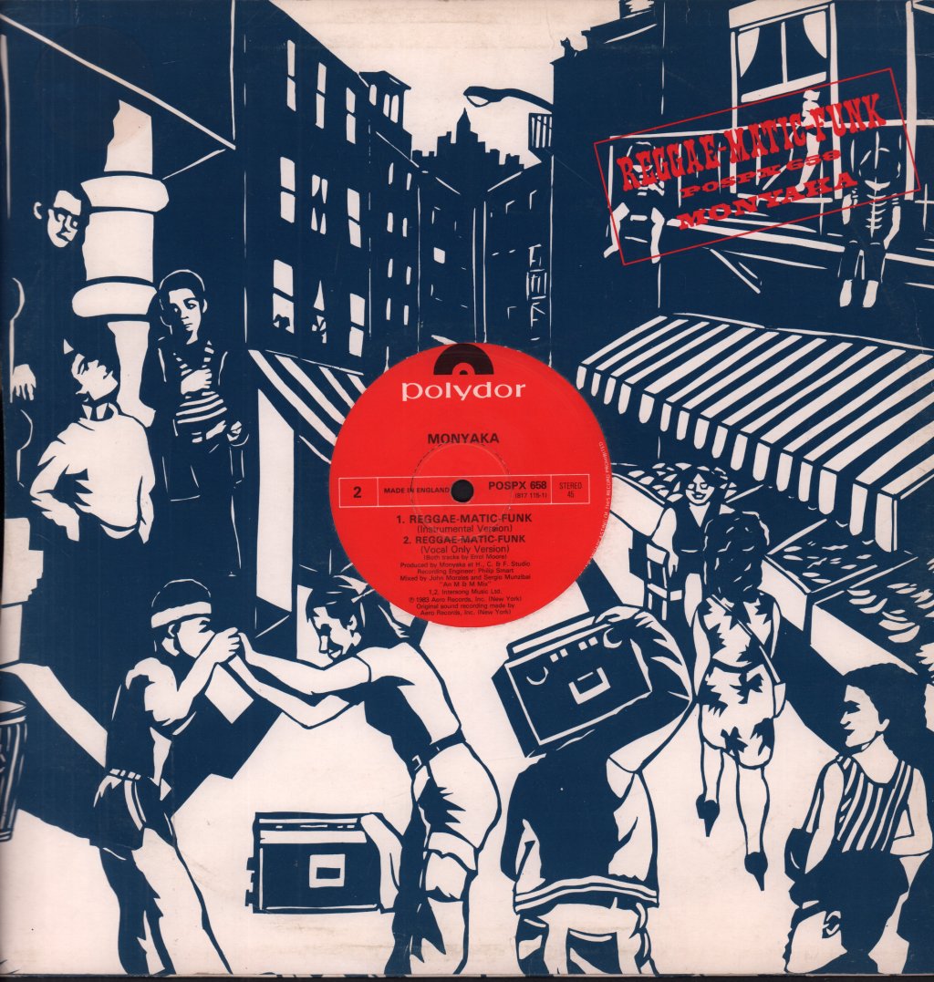 Monyaka - Reggae Matic Funk - 12 Inch