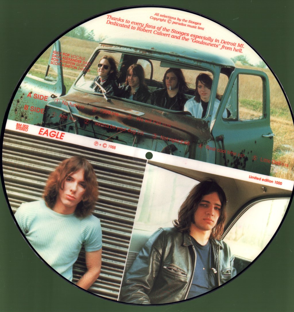Stooges - Raw Mixes Volume One (1969) - Lp