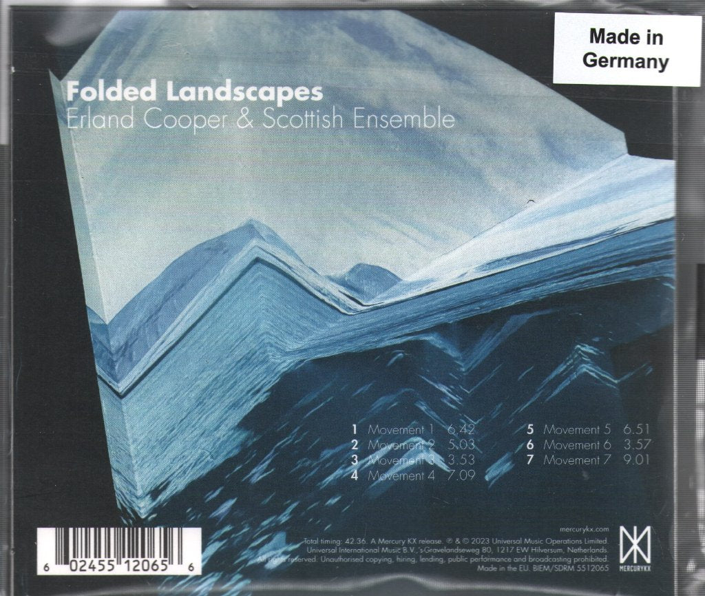 Erland Cooper & Scottish Ensemble - Folded Landscapes - Cd