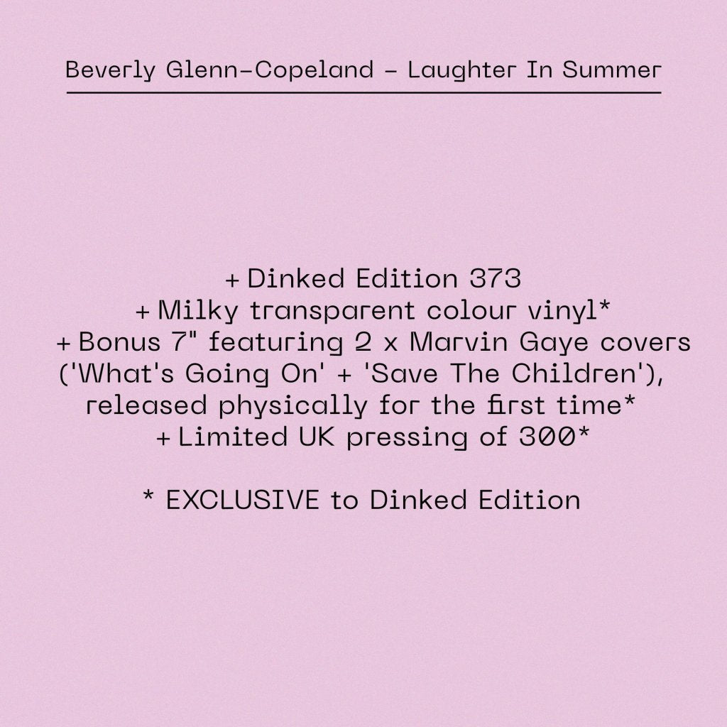 Beverly Glenn-Copeland - Laughter In Summer (Dinked Edition #373) - Lp
