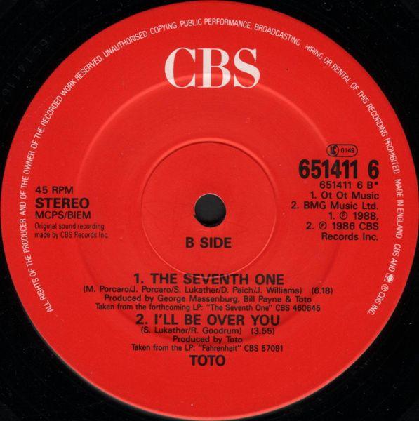 Toto - Stop Loving You - 12 Inch