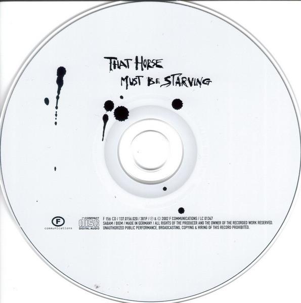 Avril - That Horse Must Be Starving - Cd