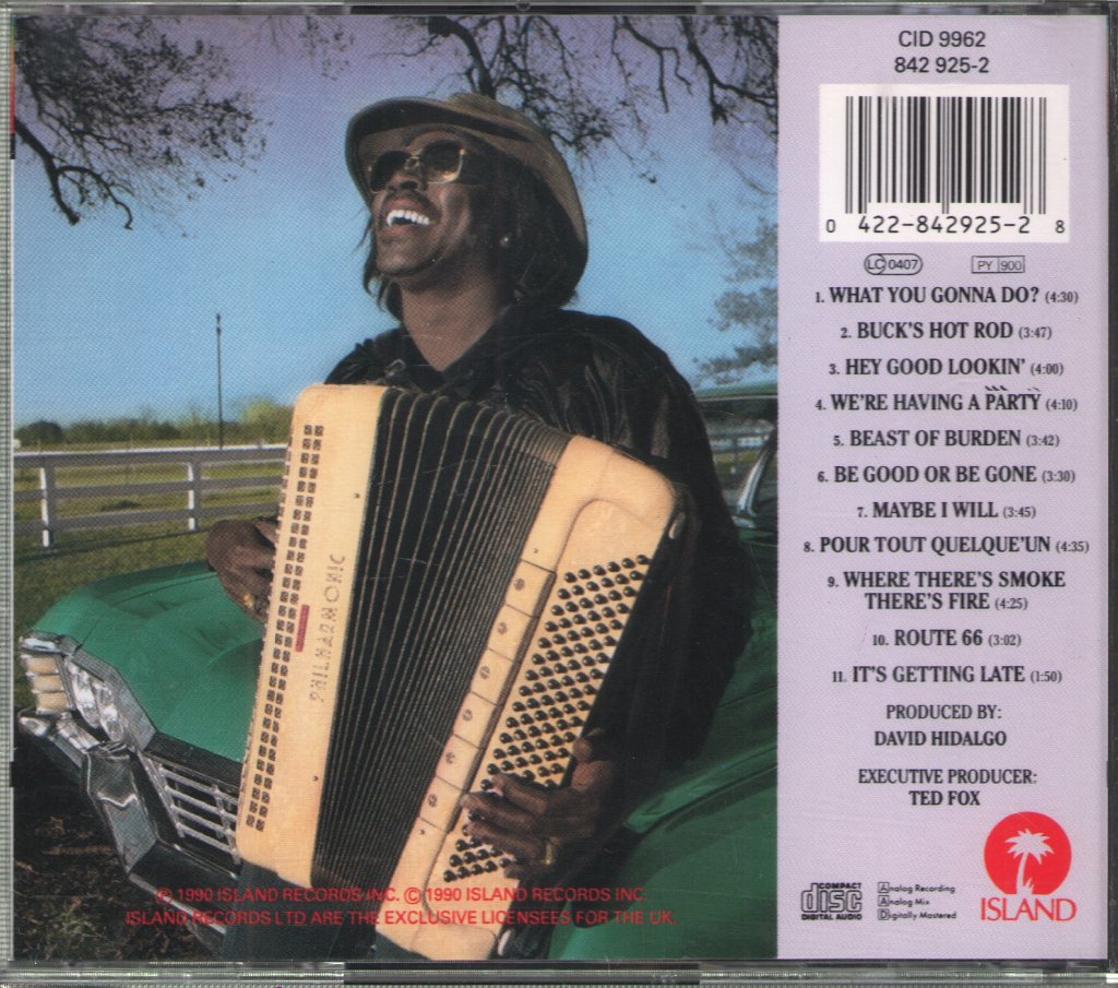Buckwheat Zydeco - Where There's Smoke There's Fire - Cd