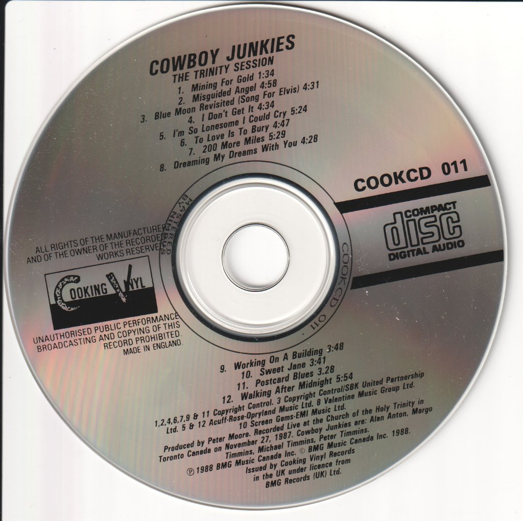 Cowboy Junkies - Trinity Session - Cd