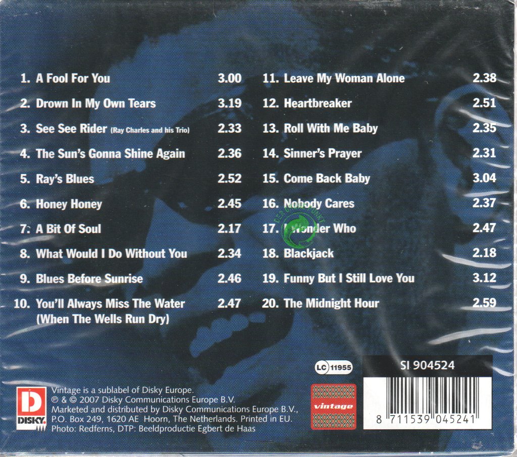 Ray Charles - Blues - Cd