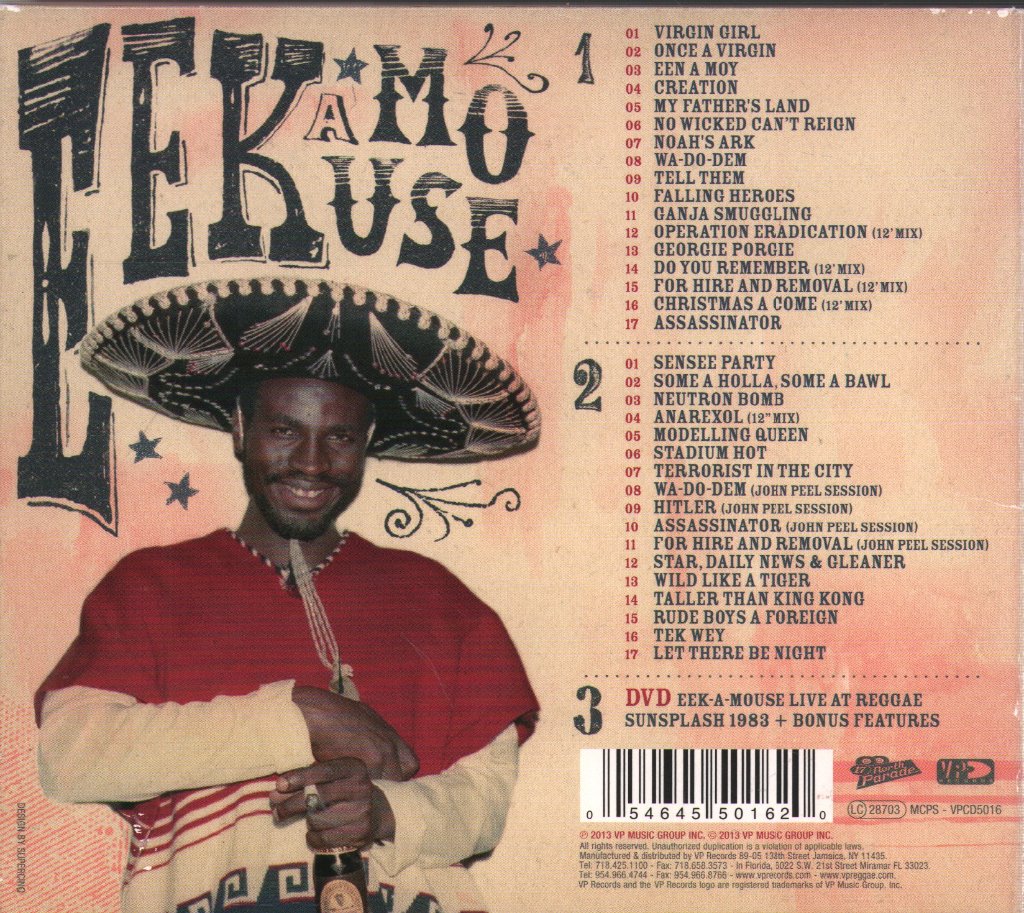 Eek-A-Mouse - Eek-Ology - Cd Set