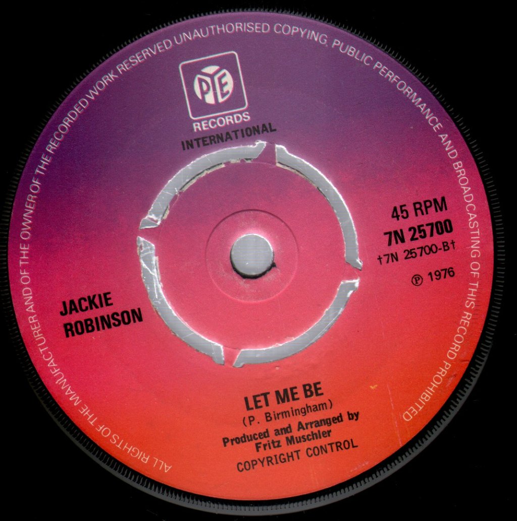 Jackie Robinson - Moving Like A Superstar - 7 Inch