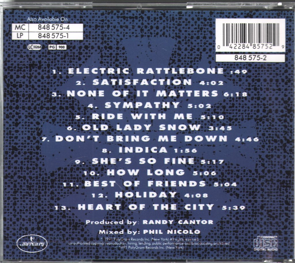 Blackeyed Susan - Electric Rattlebone - Cd