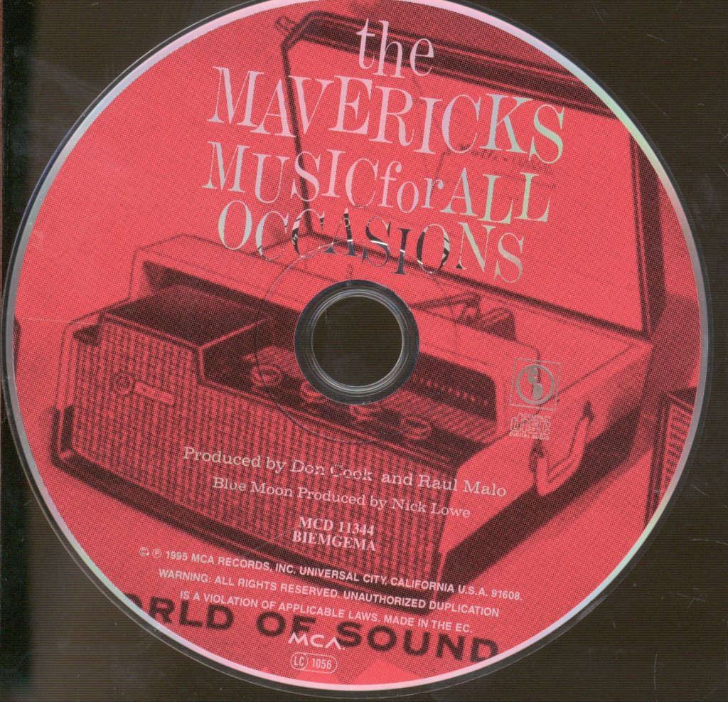 Mavericks (Us) - Music For All Occasions - Cd