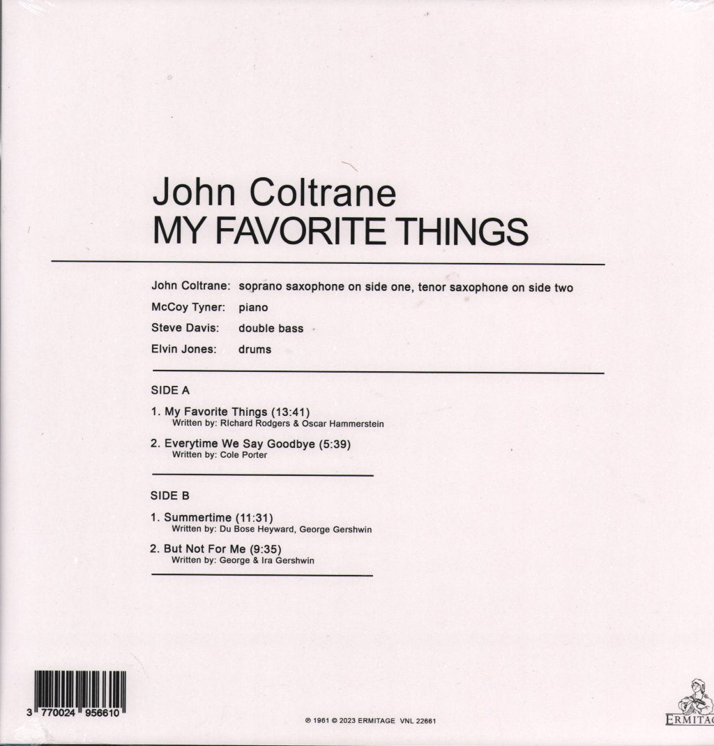 John Coltrane - My Favourite Things - Lp