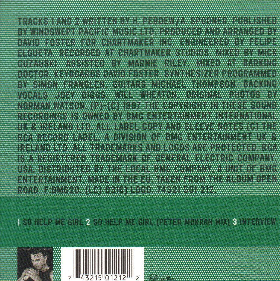 Gary Barlow - So Help Me Girl - Cd