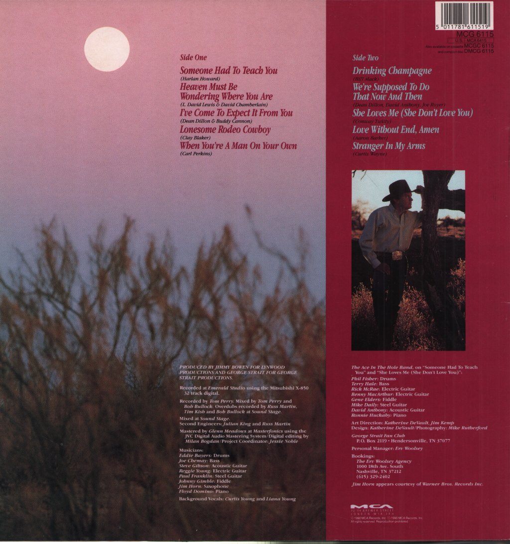 George Strait - Livin It Up - Lp