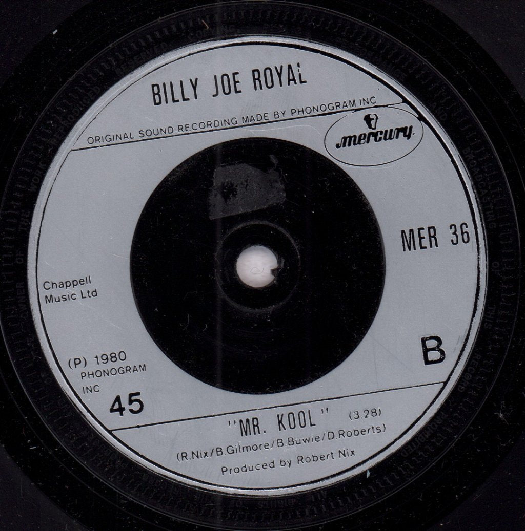 Billy Joe Royal - Slowly - 7 Inch