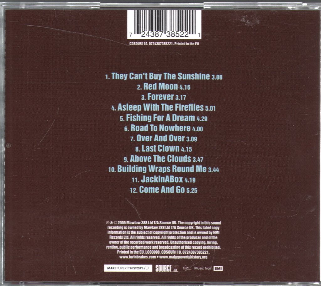 Turin Brakes - JackInABox - Cd