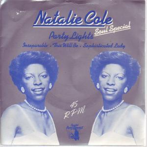 Natalie Cole - Party Lights - 7 Inch