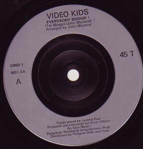 Video Kids - Everybody Boogie - 7 Inch