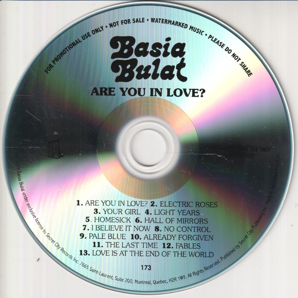 Basia Bulat - Are You In Love? - Cdr