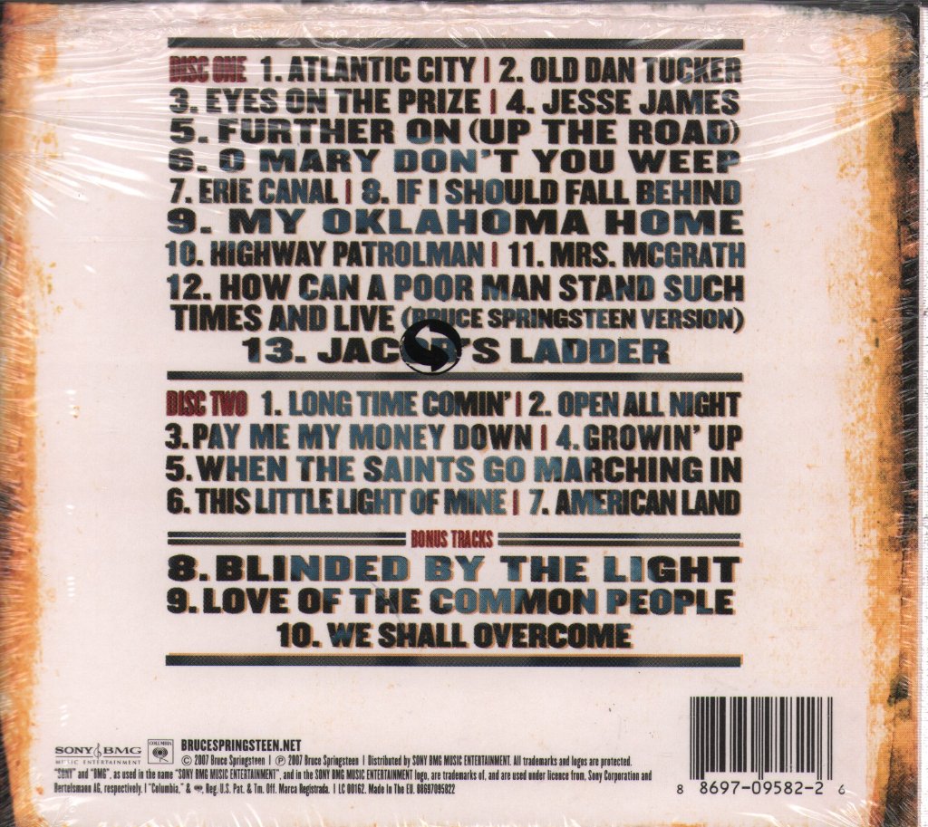 Bruce Springsteen - Live In Dublin - Double Cd