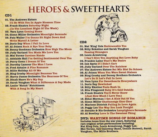Various Artists - Heroes & Sweethearts: Wartime Songs Of Romance - Cd/Dvd