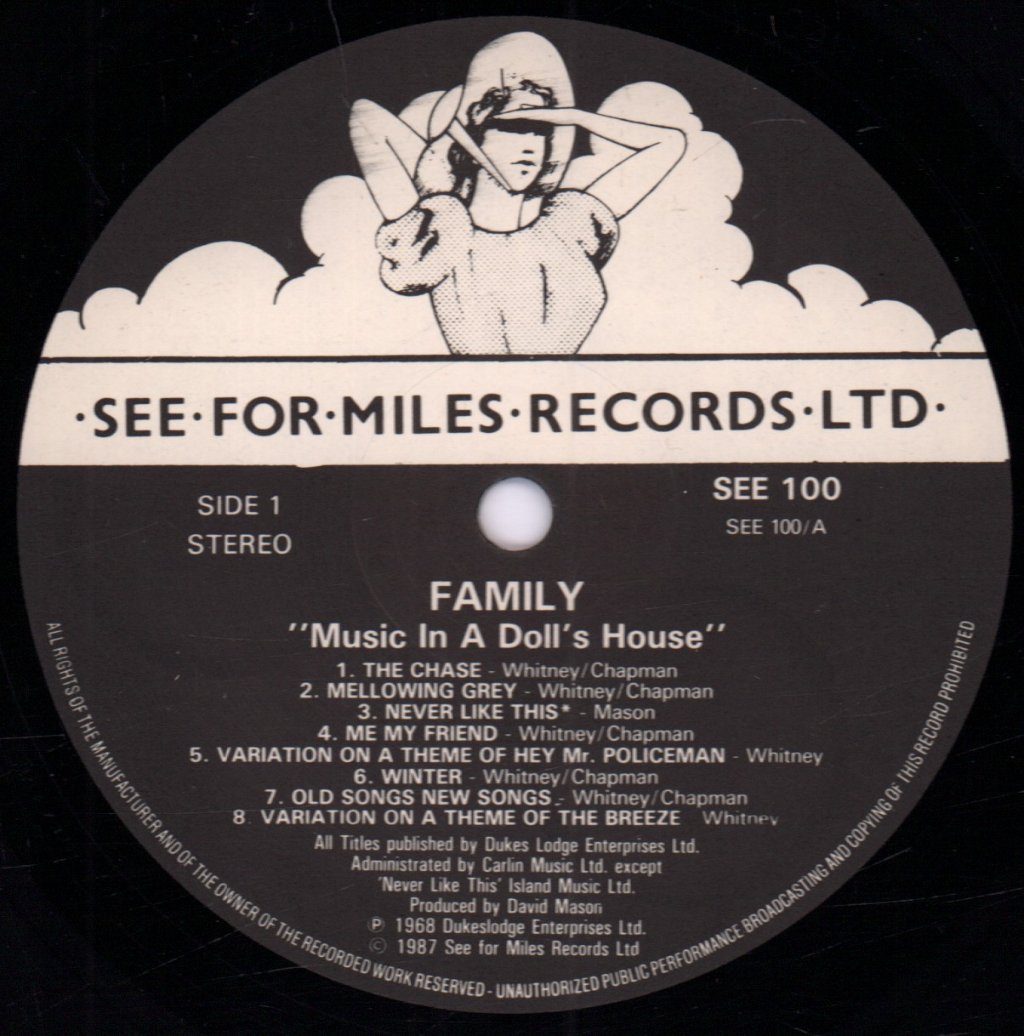 Family (Prog/Rock Group) - Music In A Doll's House - Lp