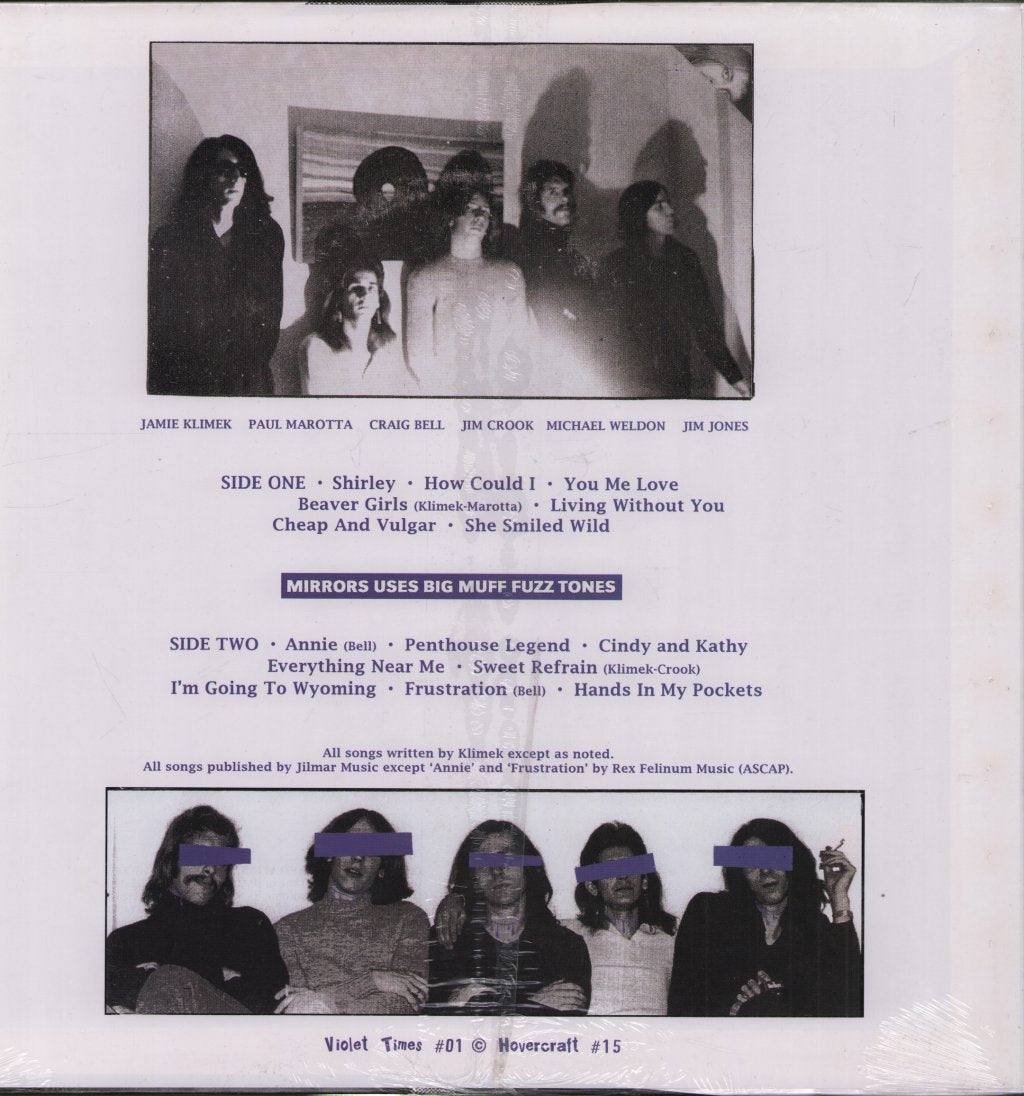 Mirrors (US group) - Something That Would Never Do - Lp