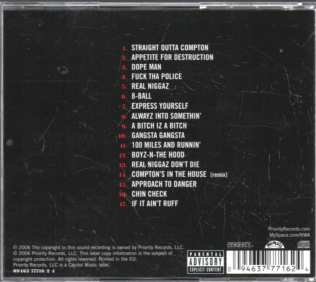 N.W.A. - Best Of N.W.A "The Strength Of Street Knowledge" - Cd