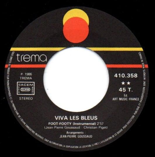 Viva Les Bleus - Viva Les Bleus - 7 Inch