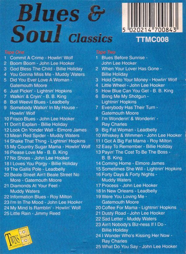 Various Artists - Blues & Soul Classics - Double Cassette