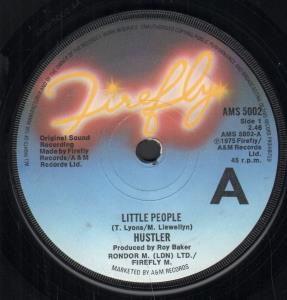 Hustler (70'S Artist) - Little People - 7 Inch