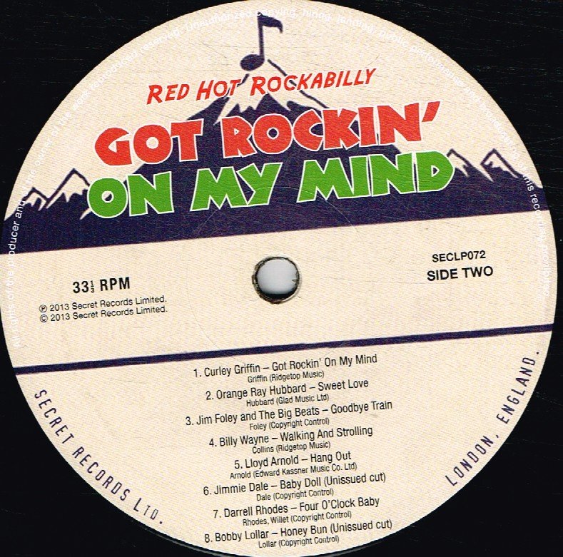 Various Artists - Got Rockin' On My Mind - Lp
