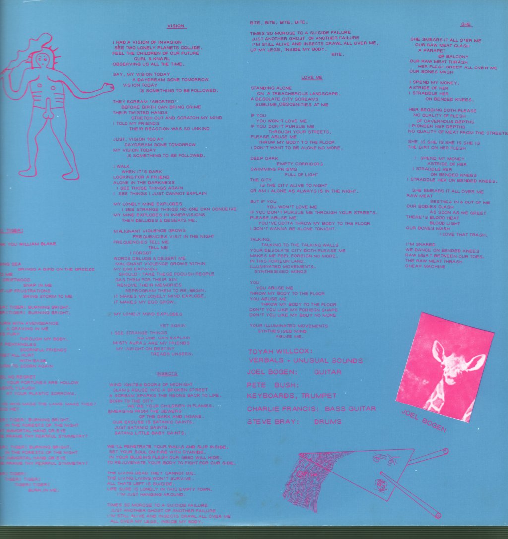 Toyah - Blue Meaning - Lp