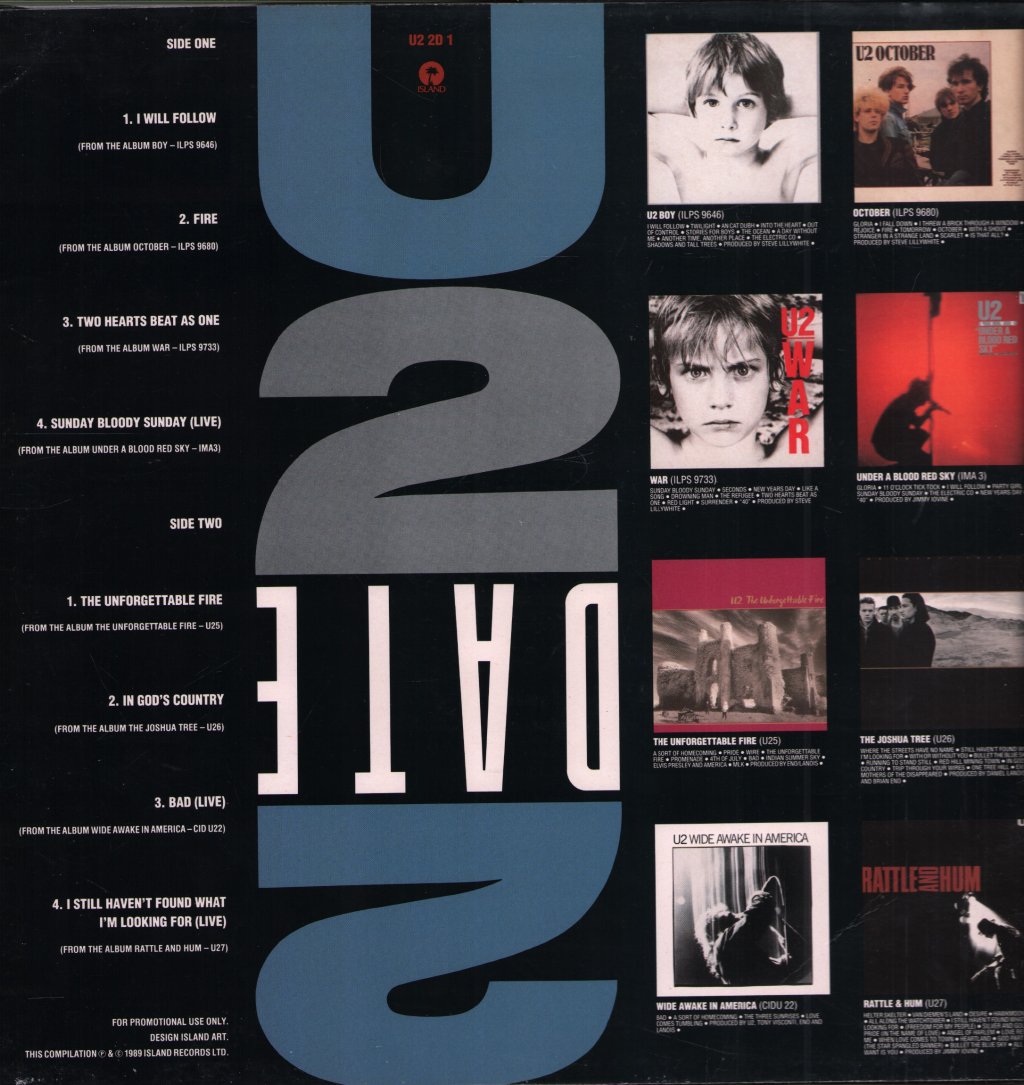 U2 - U2 2 Date - Lp